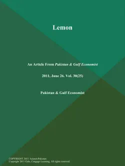 lemon book cover image