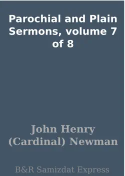 parochial and plain sermons, volume 7 of 8 book cover image