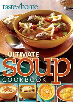 taste of home ultimate soup cookbook book cover image
