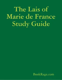 the lais of marie de france study guide book cover image