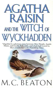 agatha raisin and the witch of wyckhadden book cover image