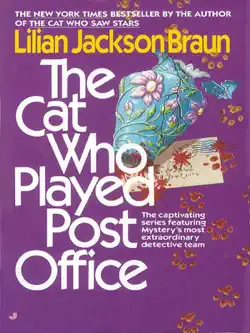 the cat who played post office book cover image