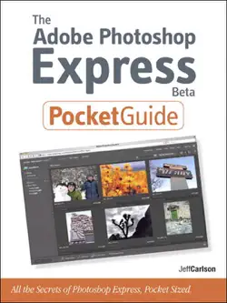 the adobe photoshop express beta pocket guide, epub book cover image