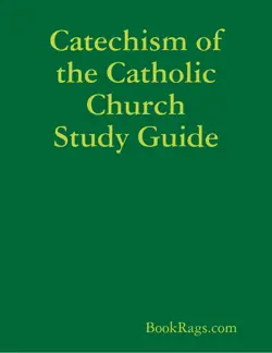 catechism of the catholic church study guide book cover image