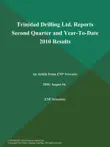 Trinidad Drilling Ltd. Reports Second Quarter and Year-To-Date 2010 Results synopsis, comments