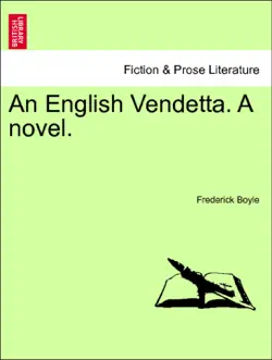 an english vendetta. a novel. vol. i imagen de la portada del libro