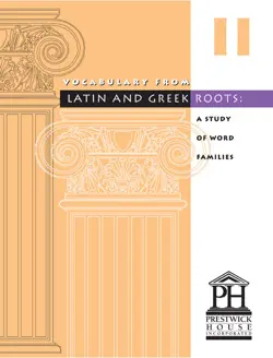 vocabulary from latin and greek roots - book ii book cover image
