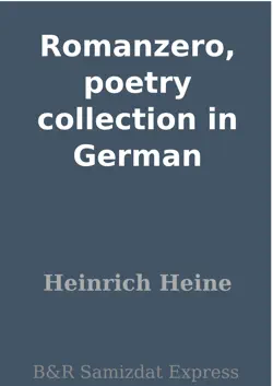 romanzero, poetry collection in german book cover image