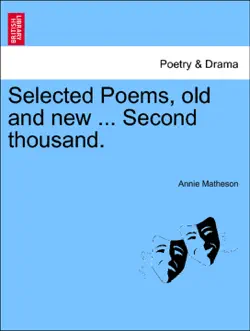 selected poems, old and new ... second thousand. book cover image