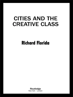 cities and the creative class book cover image