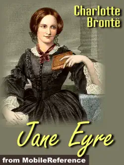 jane eyre. illustrated book cover image