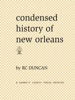 condensed history of new orleans book cover image