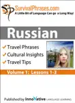Russian Volume 1 - Survival Phrases (Enhanced Version) sinopsis y comentarios