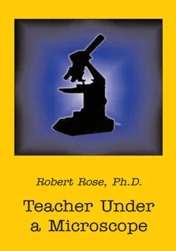teacher under a microscope book cover image