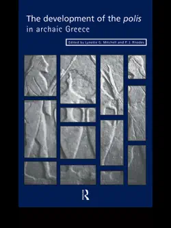 the development of the polis in archaic greece imagen de la portada del libro