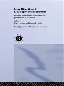 new directions in development economics book cover image