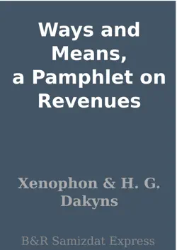 ways and means, a pamphlet on revenues book cover image