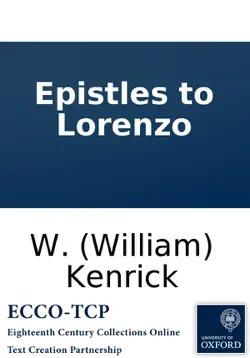 epistles to lorenzo imagen de la portada del libro