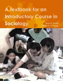a textbook for an introductory course in sociology book cover image