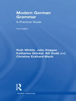 modern german grammar book cover image