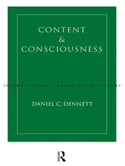 content and consciousness book cover image