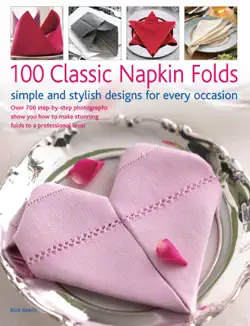 100 classic napkin folds book cover image