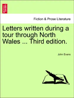 letters written during a tour through north wales ... third edition. imagen de la portada del libro