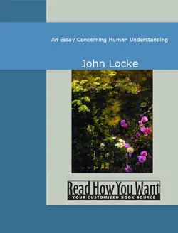 an essay concerning human understanding imagen de la portada del libro
