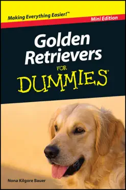 golden retrievers for dummies, mini edition book cover image