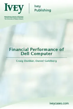 financial performance of dell computer book cover image