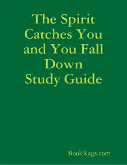 the spirit catches you and you fall down study guide book cover image
