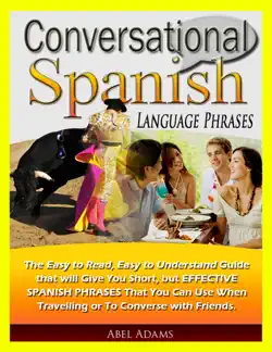 conversational spanish language phrases book cover image