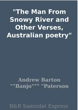 the man from snowy river and other verses, australian poetry book cover image