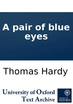 a pair of blue eyes book cover image
