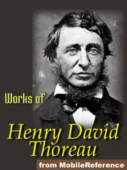 works of henry david thoreau book cover image