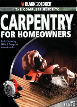 black & decker the complete guide to carpentry for homeowners book cover image