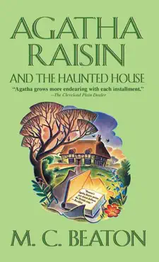agatha raisin and the haunted house book cover image