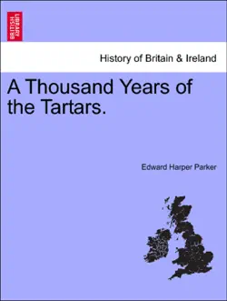 a thousand years of the tartars. book cover image