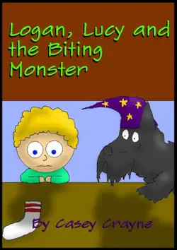logan, lucy and the biting monster imagen de la portada del libro