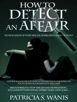 how to detect an affair book cover image