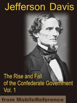 the rise and fall of the confederate government book cover image