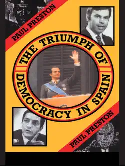 the triumph of democracy in spain book cover image