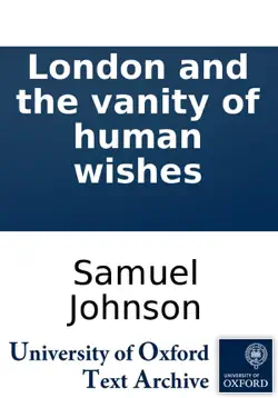 london and the vanity of human wishes book cover image