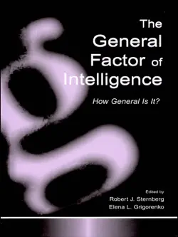 the general factor of intelligence book cover image