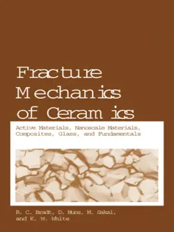 fracture mechanics of ceramics book cover image