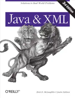 java and xml book cover image