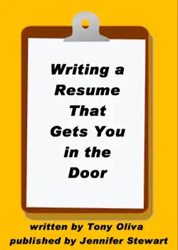 writing a resume that gets you in the door book cover image