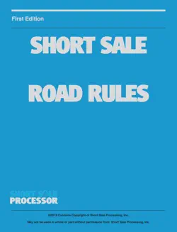 short sales road rules imagen de la portada del libro