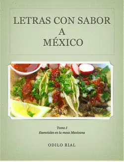 letras con sabor a mexico book cover image