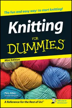 knitting for dummies ®, mini edition book cover image